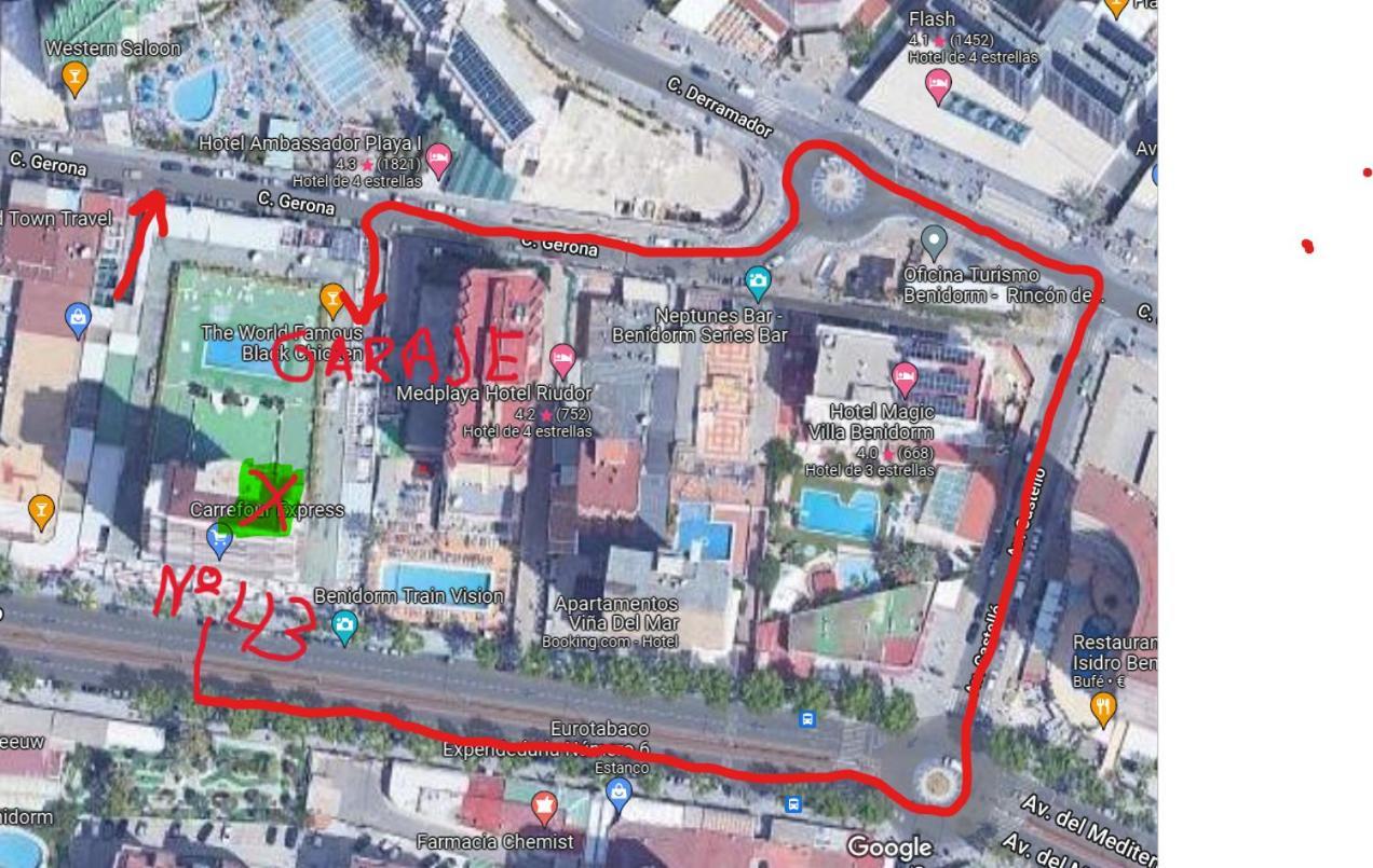 شقة Atico Con Gran Terraza بينايدورم المظهر الخارجي الصورة